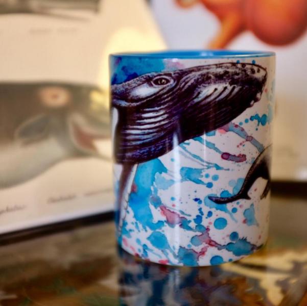 Humpbackwhales mug at the shop