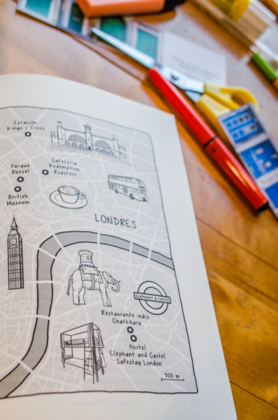Map of London with our spots