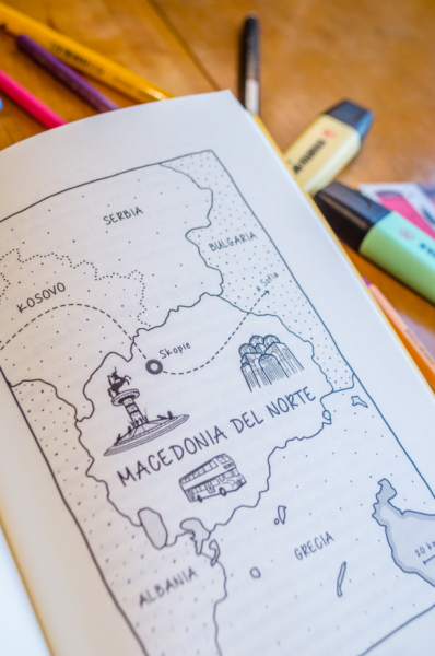 Map of North Macedonia