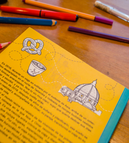 Back of the book, very yellow!