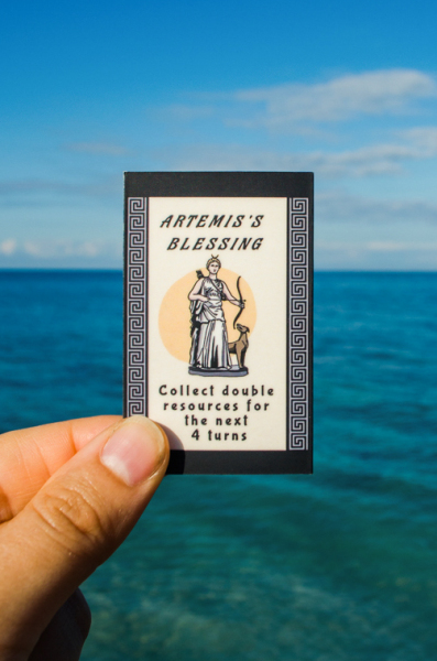 Artemis' blessing card