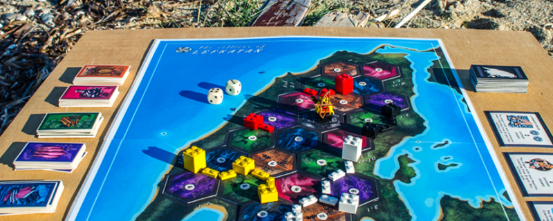 Game board in nature