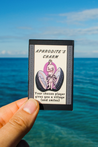 Aphrodite's charm card