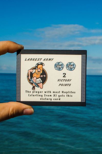 Largest army card